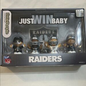 NFL Little People Las Vegas Raiders Action Figure Set